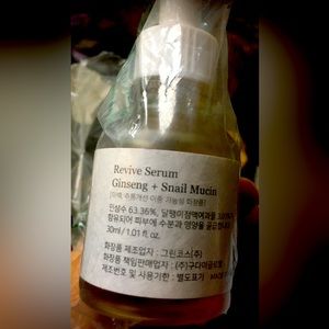Revive serum, Ginseng + Snail Mucin 30ml